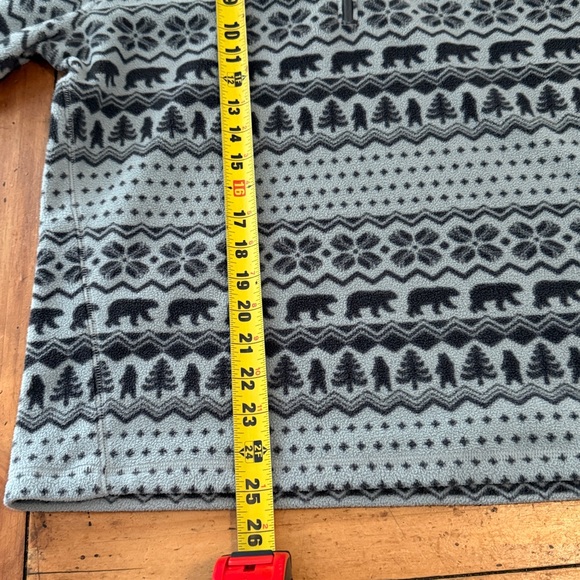 Chubbies The Bear Hug Gray Fleece Size XS - Picture 10 of 11